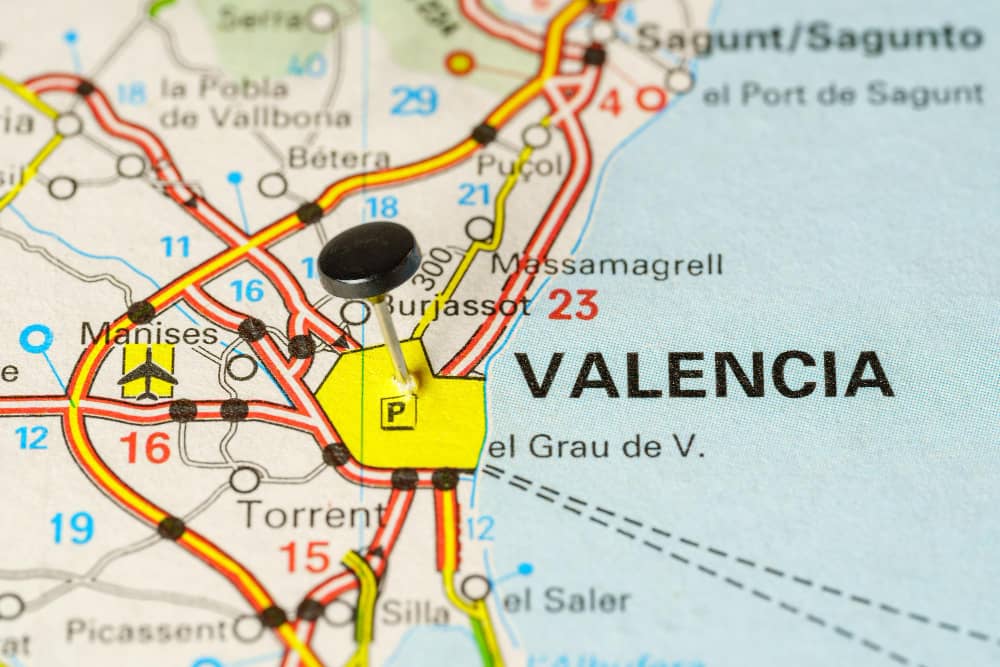 mapa valencia